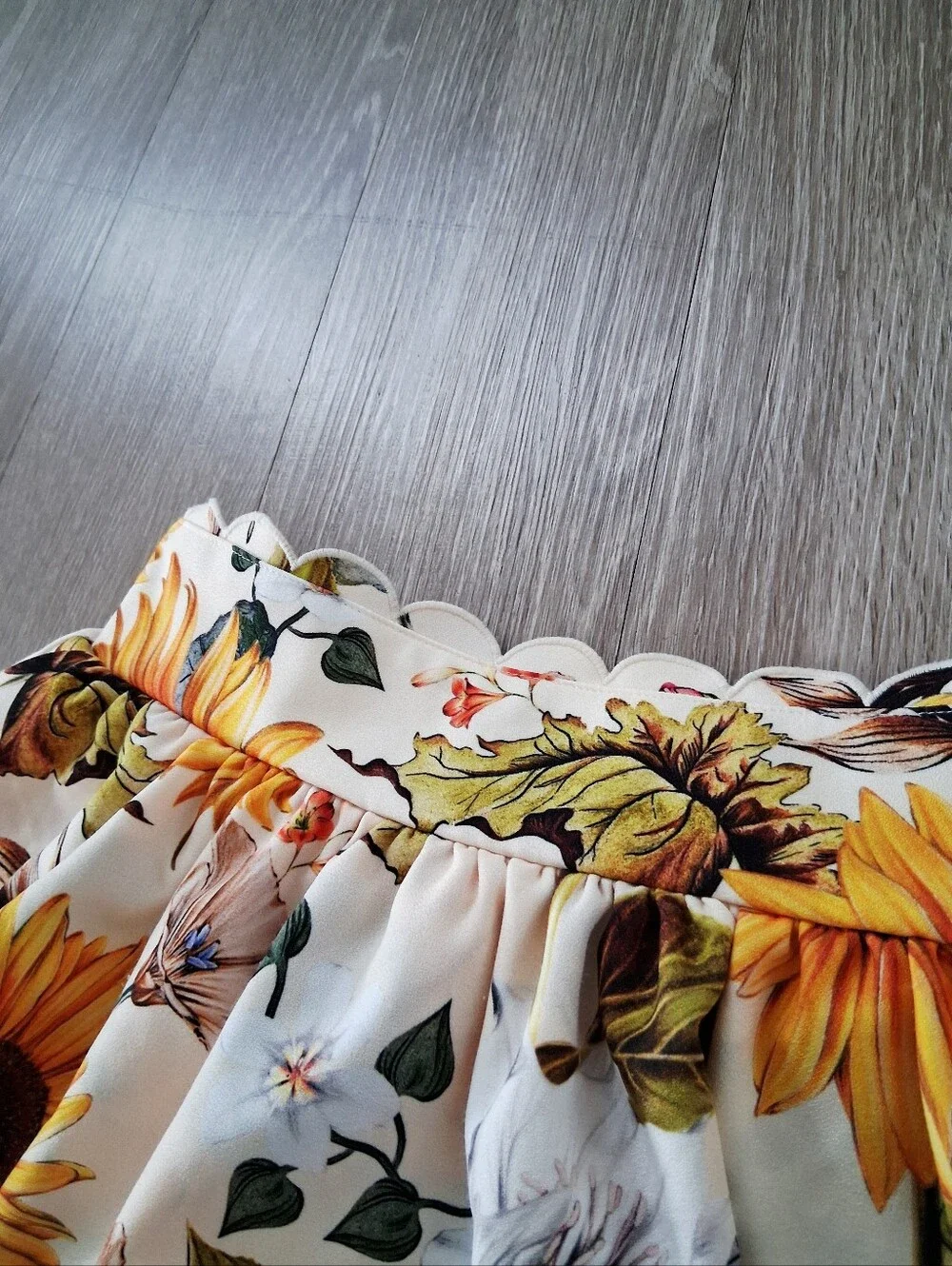 Agua Bendita Cooper Skirt Sunflower Multi